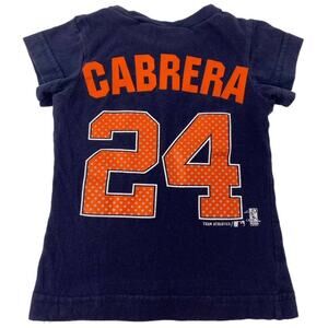 MIGUEL CABRERA #24 DETROIT TIGERS Genuine T-Shirt ~ Baby Infant Child Toddler 2T